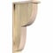Ekena Millwork Crestline Rough Sawn Corbel w/Backplate, Douglas Fir, 6"W x 14"D x 26"H COR06X14X26CRE01RDF - alternate 1